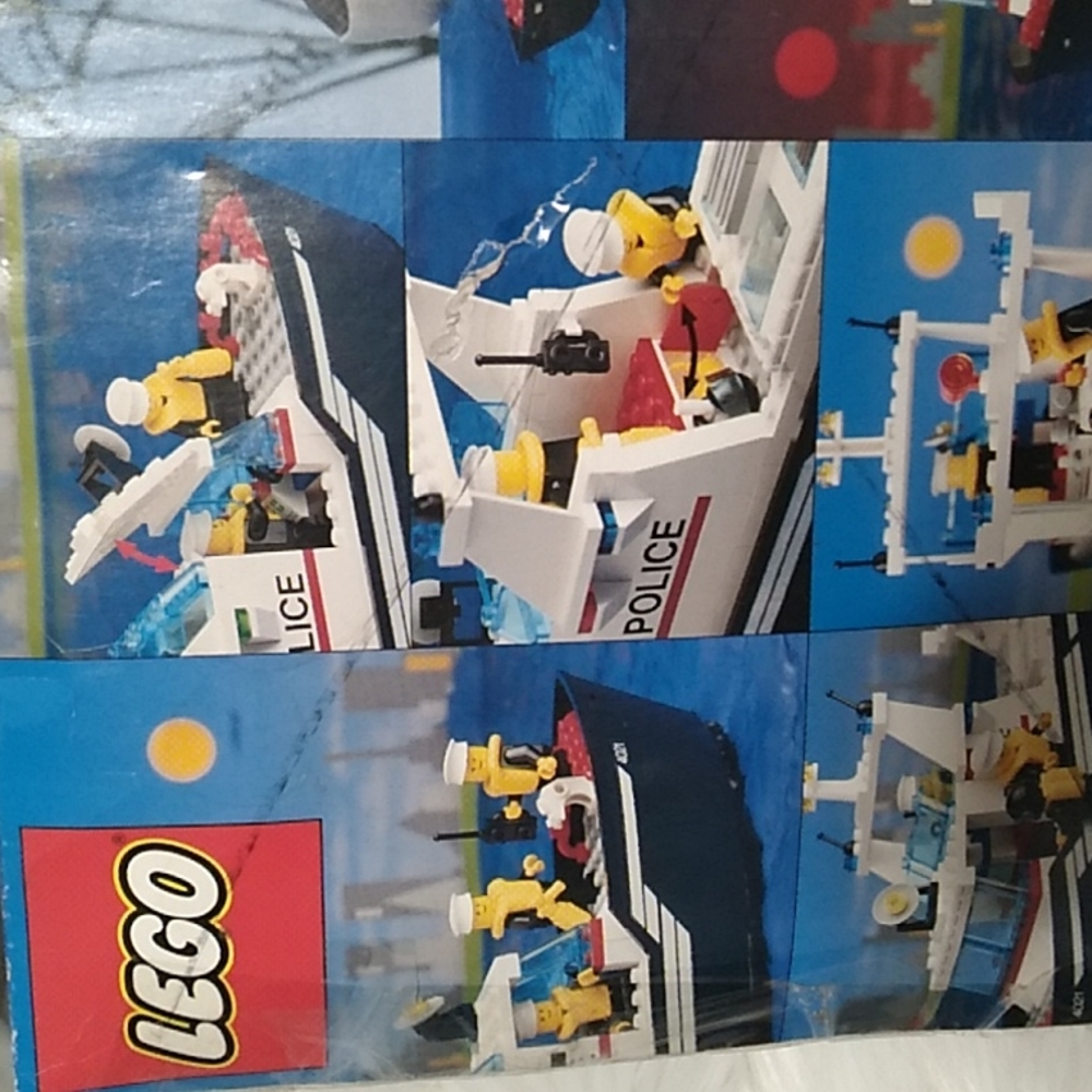 Rare Lego Police Patrol Collector 4021 185 Interlocking Pieces 1991 - Picture 11 of 12